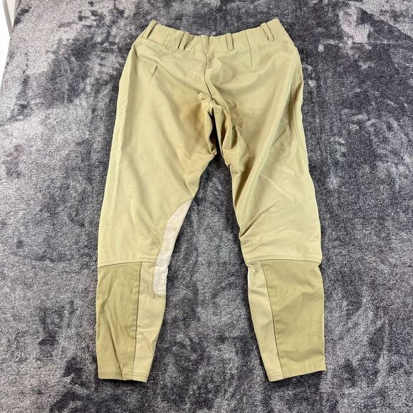 Ariat Riding Leggings Women's 28 Knee Patches Breeches Pro Series Brown - Picture 11 of 14